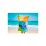 Colorix Tekstil Plaj Havlusu 75x150 cm Çok Renkli Model 1285, CCPH1285