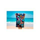 Colorix Tekstil Plaj Havlusu 75x150 cm Çok Renkli Model 1349, CCPH1349