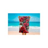 Colorix Tekstil Plaj Havlusu 75x150 cm Çok Renkli Model 1368, CCPH1368