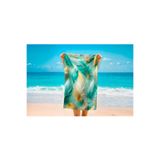 Colorix Tekstil Plaj Havlusu 75x150 cm Çok Renkli Model 1419, CCPH1419