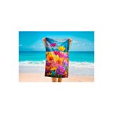 Colorix Tekstil Plaj Havlusu 75x150 cm Çok Renkli Model 1450, CCPH1450