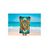Colorix Tekstil Plaj Havlusu 75x150 cm Çok Renkli Model 1459, CCPH1459
