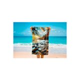 Colorix Tekstil Plaj Havlusu 75x150 cm Çok Renkli Model 1469, CCPH1469