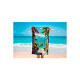 Colorix Tekstil Plaj Havlusu 75x150 cm Çok Renkli Model 1556, CCPH1556