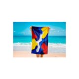 Colorix Tekstil Plaj Havlusu 75x150 cm Çok Renkli Model 1613, CCPH1613