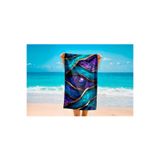 Colorix Tekstil Plaj Havlusu 75x150 cm Çok Renkli Model 1621, CCPH1621
