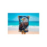 Colorix Tekstil Plaj Havlusu 75x150 cm Çok Renkli Model 1636, CCPH1636