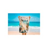 Colorix Tekstil Plaj Havlusu 75x150 cm Çok Renkli Model 1645, CCPH1645