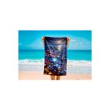 Colorix Tekstil Plaj Havlusu 75x150 cm Çok Renkli Model 1701, CCPH1701