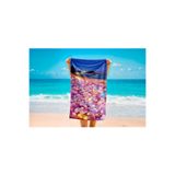 Colorix Tekstil Plaj Havlusu 75x150 cm Çok Renkli Model 1704, CCPH1704