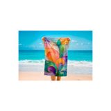 Colorix Tekstil Plaj Havlusu 75x150 cm Çok Renkli Model 1710, CCPH1710