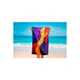 Colorix Tekstil Plaj Havlusu 75x150 cm Çok Renkli Model 1713, CCPH1713