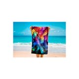 Colorix Tekstil Plaj Havlusu 75x150 cm Çok Renkli Model 1715, CCPH1715