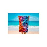 Colorix Tekstil Plaj Havlusu 75x150 cm Çok Renkli Model 1722, CCPH1722