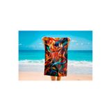 Colorix Tekstil Plaj Havlusu 75x150 cm Çok Renkli Model 1729, CCPH1729