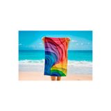Colorix Tekstil Plaj Havlusu 75x150 cm Çok Renkli Model 1738, CCPH1738