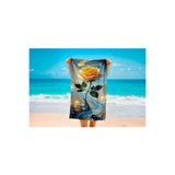 Colorix Tekstil Plaj Havlusu 75x150 cm Çok Renkli Model 1759, CCPH1759