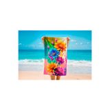Colorix Tekstil Plaj Havlusu 75x150 cm Çok Renkli Model 1773, CCPH1773