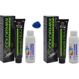 Colormax 008 Mavi Düzeltici + Oksidan Krem 90 ml 2'li
