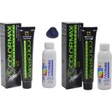 Colormax 1.10 Mavi Siyah + Oksidan Krem 90 ml 2'li
