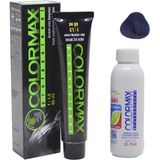 Colormax 1.10 Mavi Siyah Saç Boyası + 90 ml Oksidan Krem