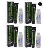 Colormax 1 Siyah 4 Adet Saç Boyası+ 4 Adet Oksidan Krem