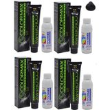 Colormax 2 Siyah Kestane - Oksidan Krem 90 ml 4'lü
