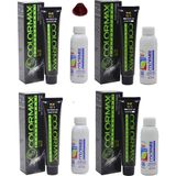 Colormax 4.66 Yakut Kızılı - Oksidan Krem 90 ml 4'lü