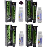 Colormax 44.25 Kızıl Rüya - Oksidan Krem 90 ml 4'lü