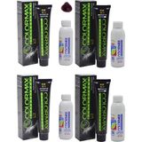 Colormax 5.20 Mor Menekşe - Oksidan Krem 90 ml 4'lü