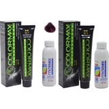 Colormax 5.20 Mor Menekşe Saç Boyası + 2x90 ml Oksidan Krem