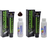 Colormax 5.35 Ceviz Ağacı Kahvesi + Oksidan Krem 90 ml 2'li