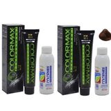Colormax 5.4 2x90 ml Kestane Bakır Saç Boyası+ Oksidan Krem