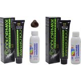 Colormax 5.73 Koyu Tütün Kahve + Oksidan Krem 90 ml 2'li