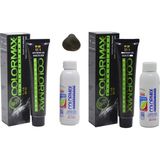 Colormax 6.0 Yoğun Koyu Kumral + Oksidan Krem 90 ml 2'li