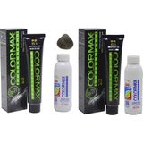 Colormax 6.1 Koyu Küllü Kumral + Oksidan Krem 90 ml 2'li