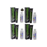 Colormax 6.1 Koyu Küllü Kumral + Orjınal Oksidan Krem 90ML 4'lü