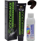 Colormax 6.11 Yoğun Koyu Küllü Kumral + Oksidan Krem 90 ml