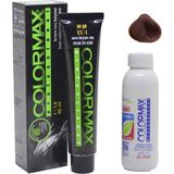Colormax 6.34 Koyu Karamel Tüp Boya + Sivi Oksidan (Findit)