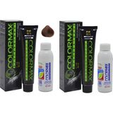Colormax 6.43 Kahve Bakır + Oksidan Krem 90 ml 2'li