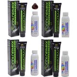 Colormax 6.53 Sütlü Çikolata - Oksidan Krem 90 ml 4'lü