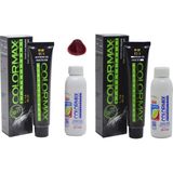 Colormax 6.66 Aşk Ateşi Krem Saç Boyası 90 ml 2'li Uzun Süre Kalıcı Canlı Renkler
