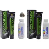 Colormax 7.1 Küllü Kumral + Oksidan Krem 90 ml 2'li