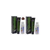 Colormax 7.43 Kumral Bakır Dore Saç Boyası + 2x90 ml Oksidan Krem