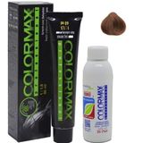 Colormax 7.43 Kumral Bakır Dore Saç Boyası+ Oksidan Krem