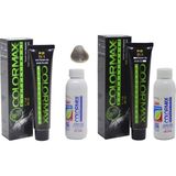 Colormax 8.1 Açık Küllü Kumral + Oksidan Krem 90 ml 2'li