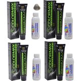 Colormax 8.1 Açık Küllü Kumral - Oksidan Krem 90 ml 4'lü