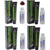 Colormax 8.66 Nar Kızılı - Oksidan Krem 90 ml 4'lü