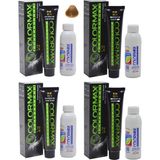 Colormax 9.34 Altın Karamel 4'lü Saç Boyası + 90 ml Oksidan Krem