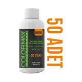 Colormax Kuaför Seti 30 Vol (%9) Aktivatör Krem Oksidan 90 Ml X 50 Adet Teşhir